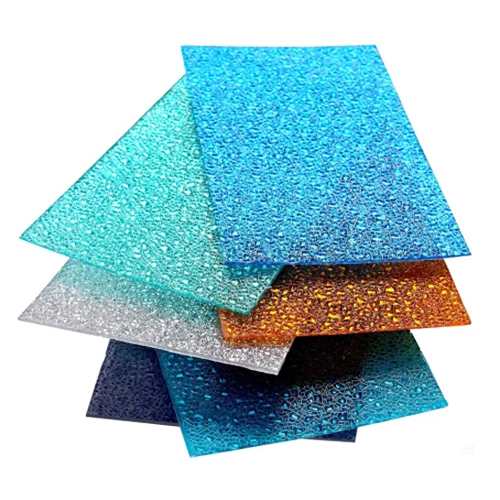 Diamond polycarbonate sheet